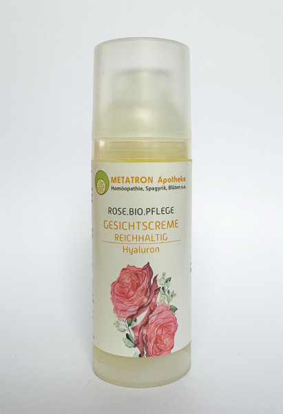 Gesichtscreme reichhaltig Rose BIO