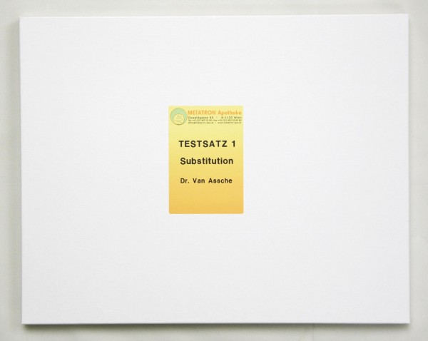 Testsatz Substitution