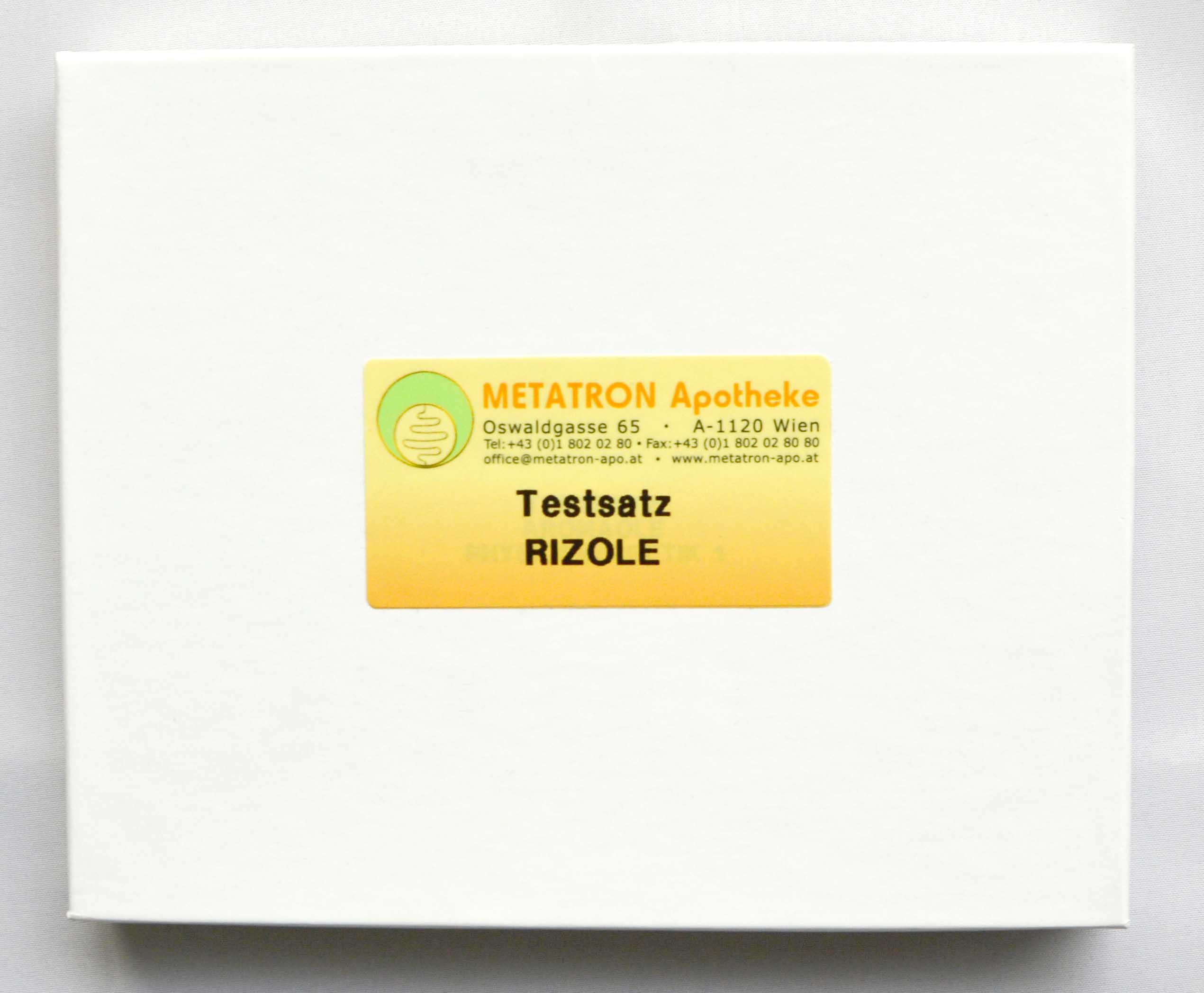 Testsatz Rizole | Testsätze | Webshop | Metatron Apotheke - Europas ...