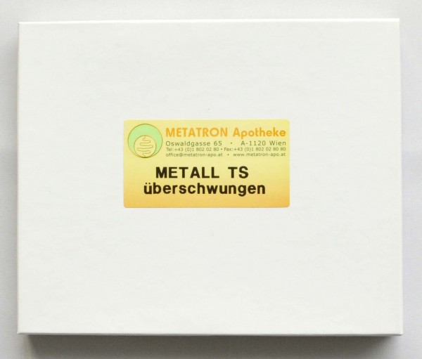 Testsatz Metall Überschwungen