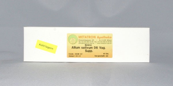 Allium Suppositorien
