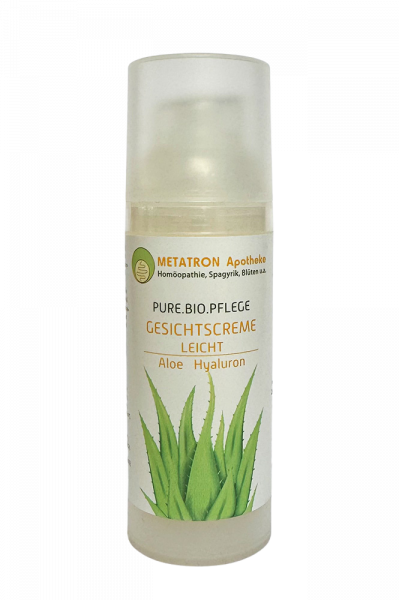 Gesichtscreme leicht Aloe BIO