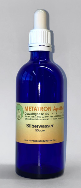 Silberwasser 50ppm