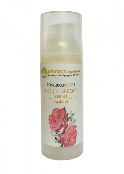Gesichtscreme leicht Rose BIO