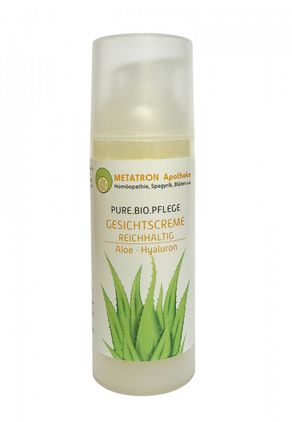 Gesichtscreme reichhaltig Aloe BIO