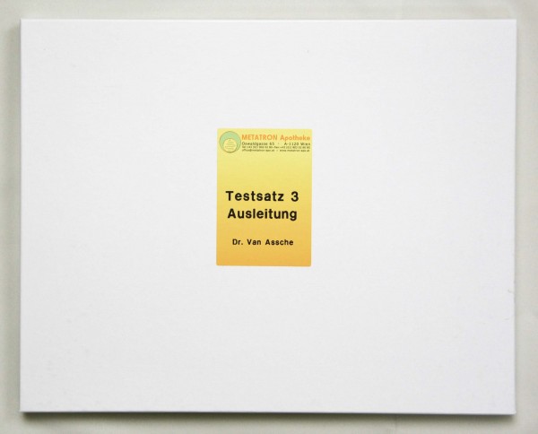 Testsatz Ausleitung