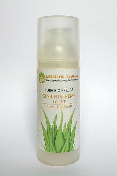 Gesichtscreme leicht Aloe BIO