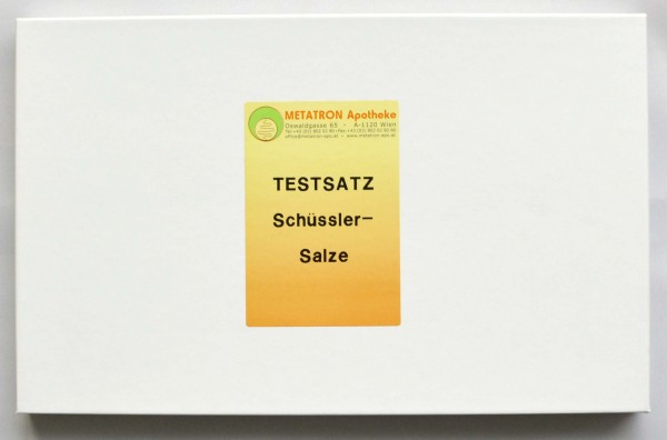 Testsatz Schüssler Salze
