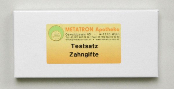 Testsatz Zahngifte