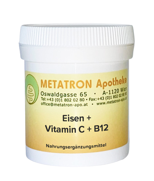 Eisen + Vitamin C + B12