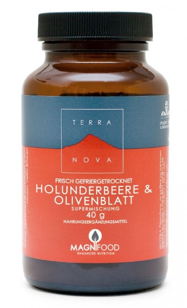 Holunderbeere Olivenblatt