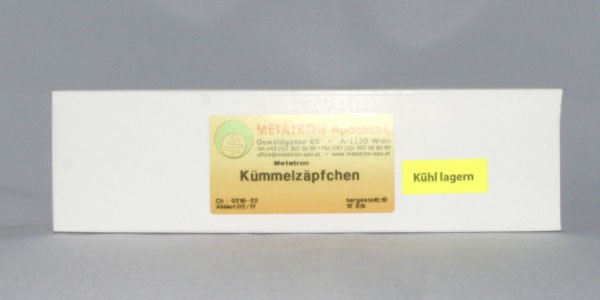 Kümmelzäpfchen