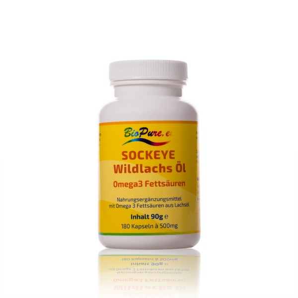 Omega-3 Sockeye Lachsöl